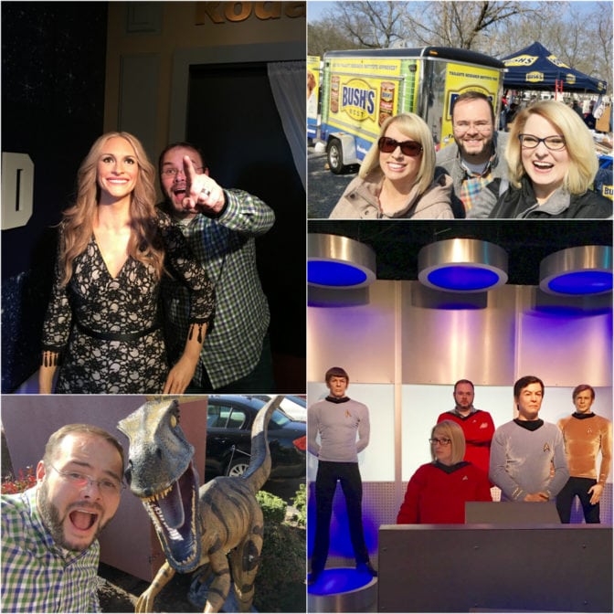 Silliness around Pigeon Forge