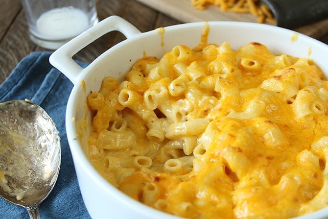 This gooey, cheesy Classic Baked Macaroni and Cheese is a family favorite side that will shine on your supper table!