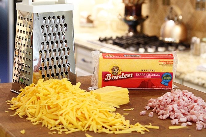 These Ham and Cheddar Biscuits are sure to be a favorite whether they end up being breakfast, lunch, dinner, or brunch! 