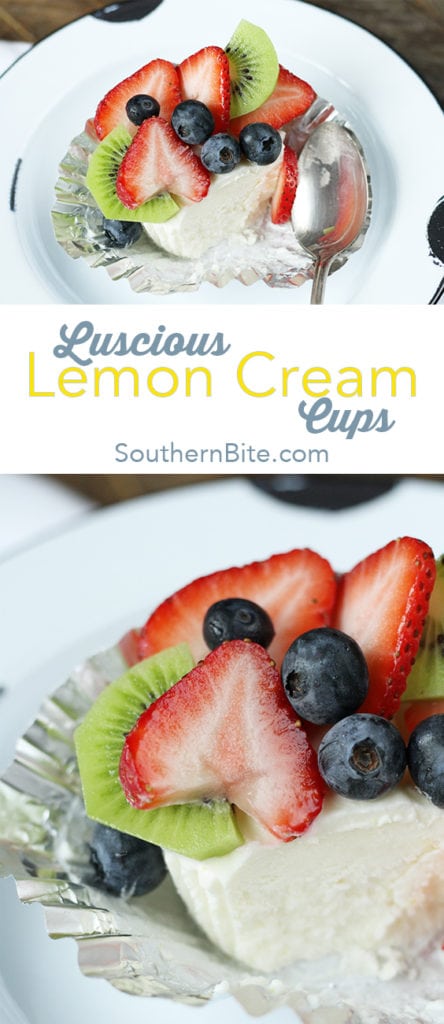 These amazingly easy, no-bake Lemon Cream Cups are sure to be your favorite summer dessert!
