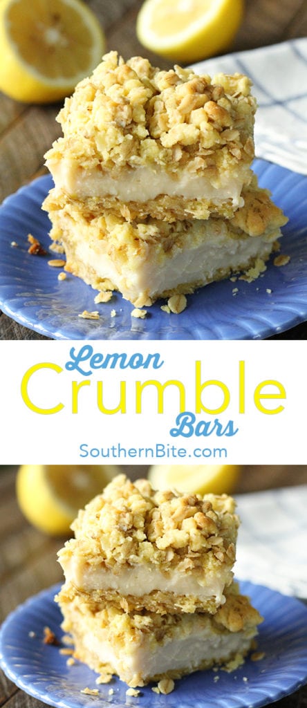 Only 5 ingredients stand between you and these amazingly delicious and super easy Lemon Crumble Bars!