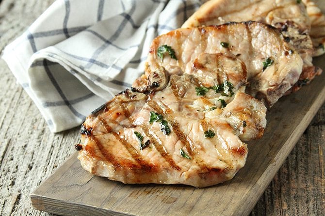 Image for Herb-Brined Pork Chops