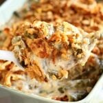 Scoop of Ultimate Green Bean Casserole