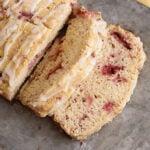 Above Photo of Strawberry Lemon Yogurt Bread