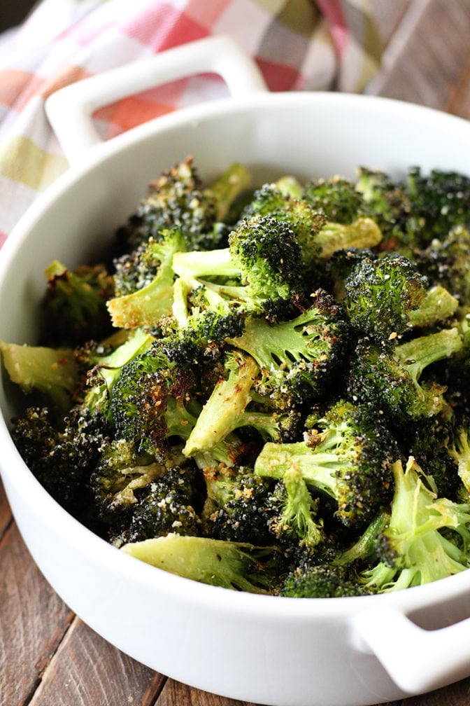 Above photo of Roasted Broccoli