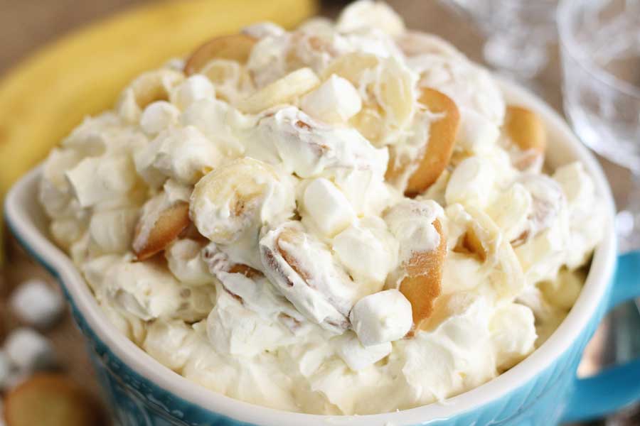Above photo of Banana Pudding Fluff
