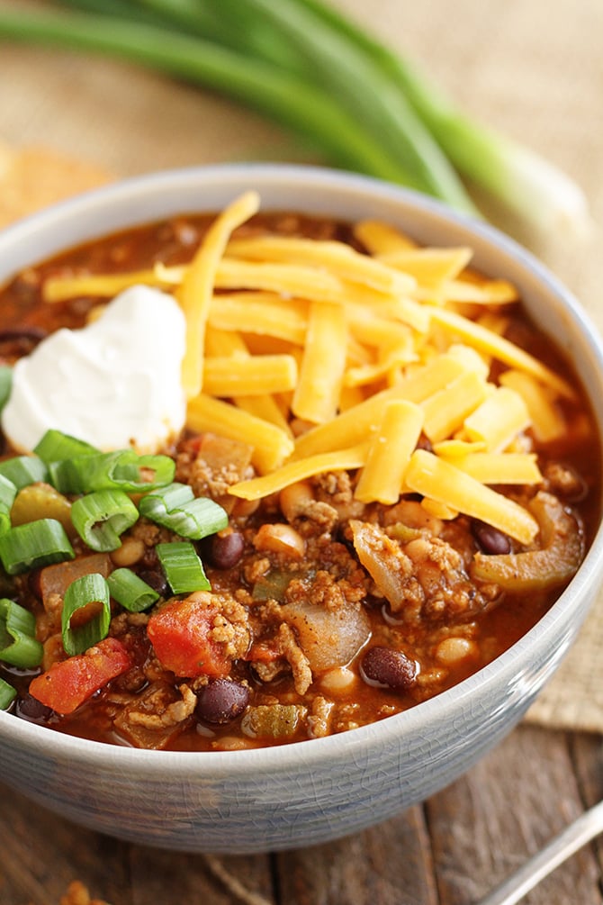 Close photo of Bloody Mary Chili