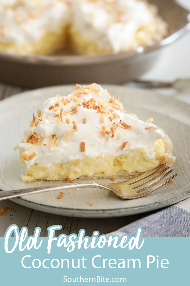 Coconut Cream Pie for Pinterest