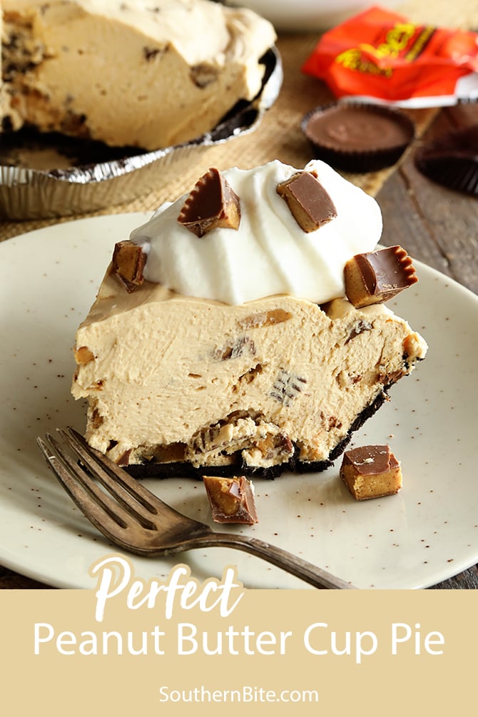Peanut Butter Cup Pie for Pinterest