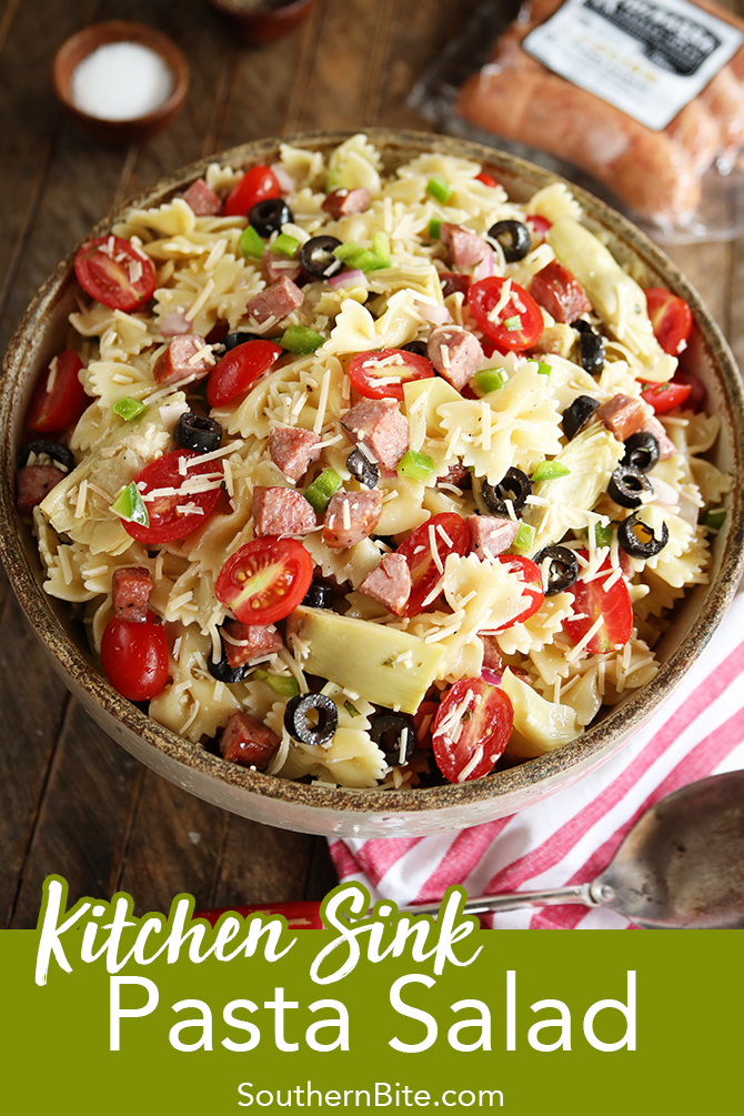 Kitchen Pasta Salad for Pinterest
