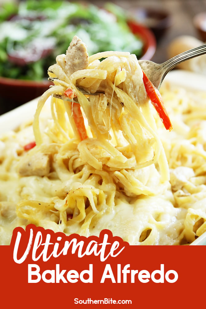 Ultimate Baked Alfredo for Pinterest