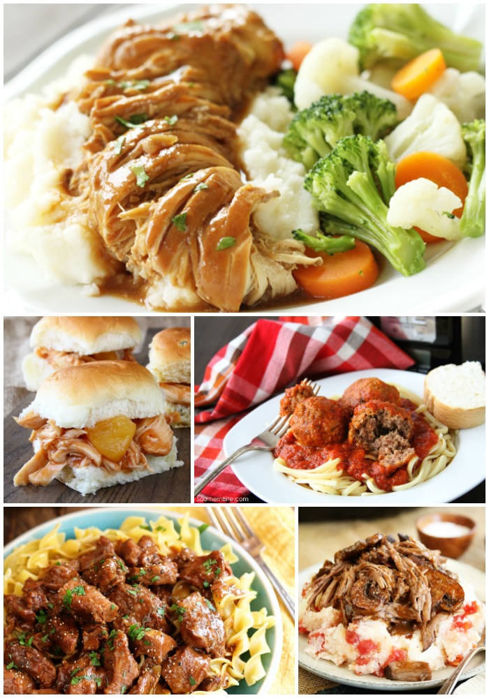 Slow Cooker recipes are perfect for busy weeknights!  Here's a collection of some of the best from Southern Bite!  