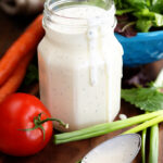 Best Ranch Dressing in pint jar
