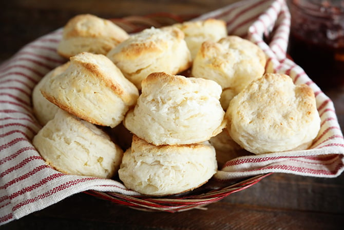 Easy Buttermilk Biscuits photo from top