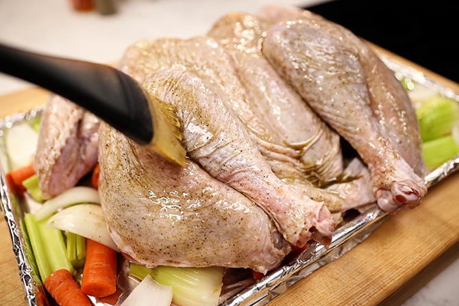 Juicy Spatchock Turkey
