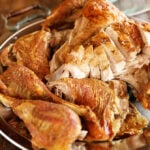 Juicy-Spatchcock Turkey sliced