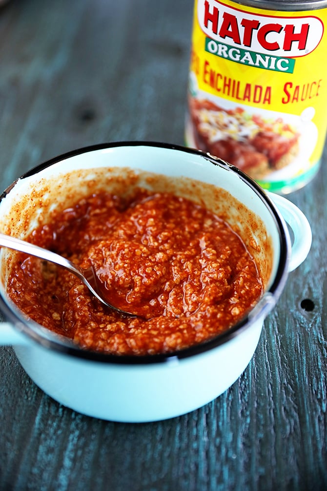 Enchilada Sauce mixed up
