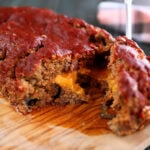 Ultimate Enchilada Meatloaf sliced