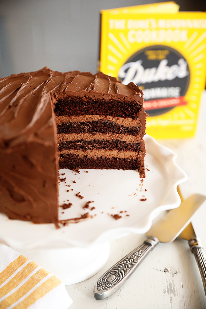Triple Chocolate Mousse Cake