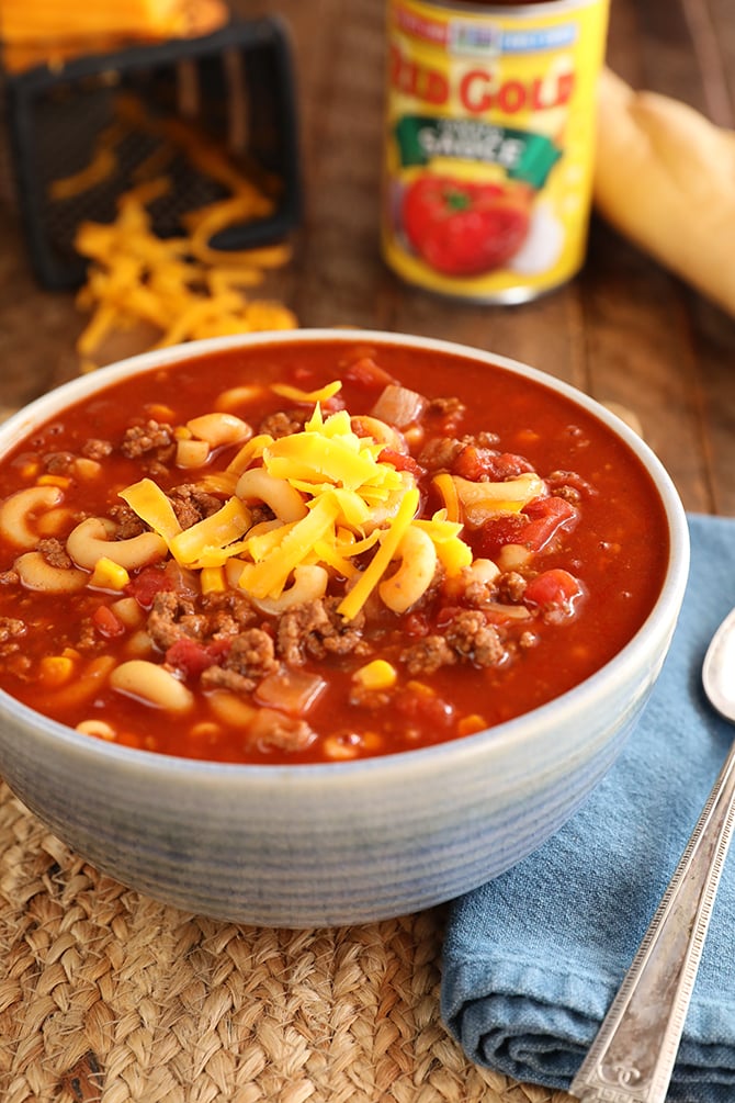 Bowl of Goulash Soup