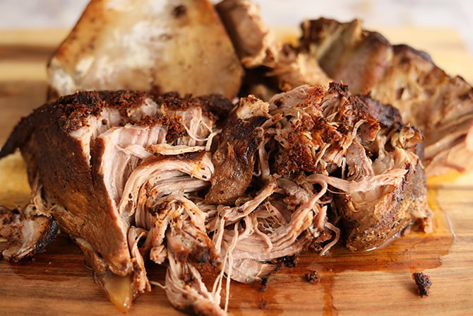 Slow Cooker Pork Carnitas - Shredded Pork Shoulder