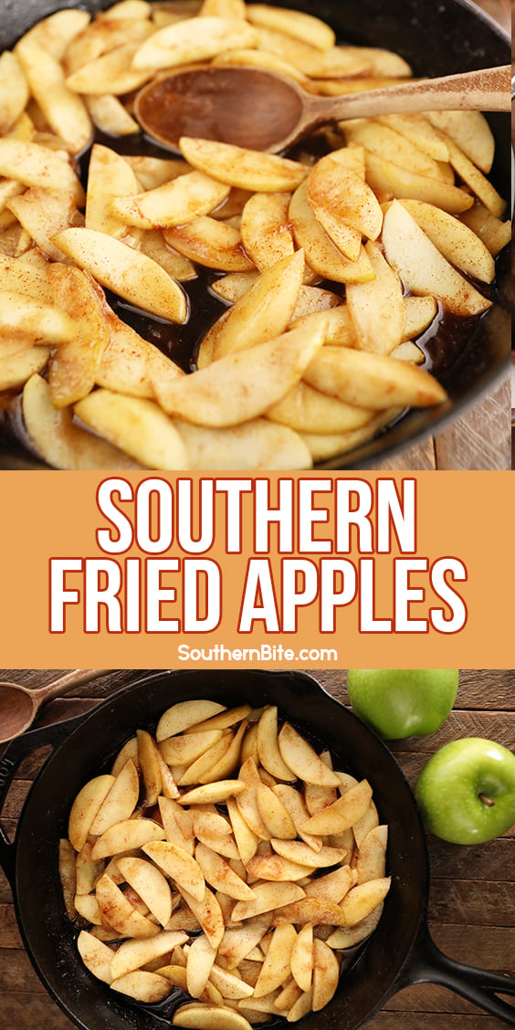 Southern Fried Apples - image for Pinterest