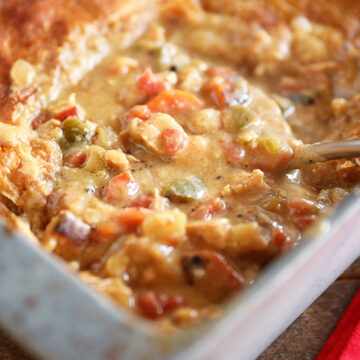 Filling from Easy Creole Turkey Pot Pie