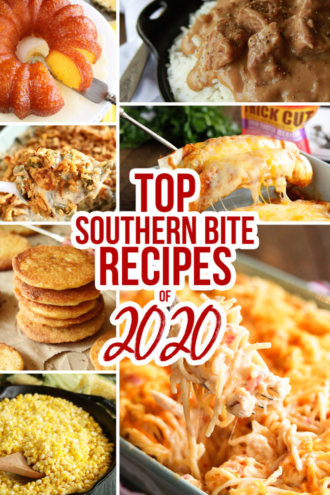 Collage of 2020 Top Recipes