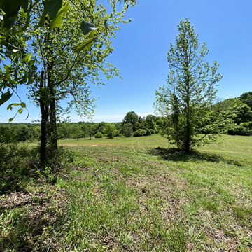 view from hilltop