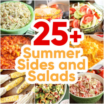 Collage of Summer Side Recipes