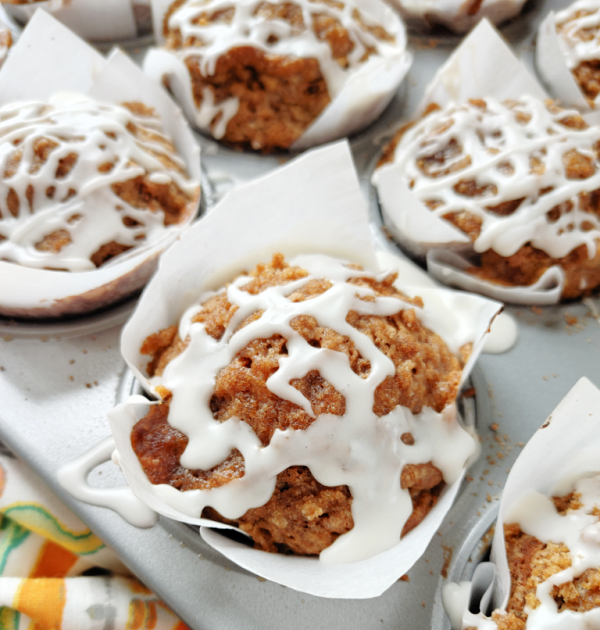 Image for Banana Muffins with Cinnamon Streusel Topping