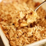 spoonful of Easy Apple Crisp