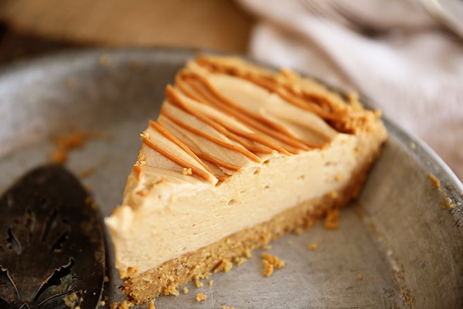 slice of Peanut Butter Cream Pie
