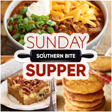 Collage of Recipes for Sunday Supper
