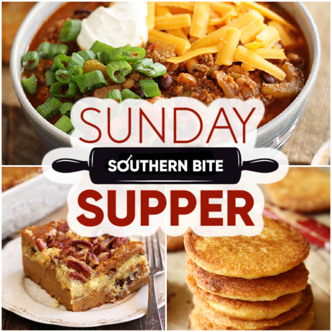 Collage of Recipes for Sunday Supper