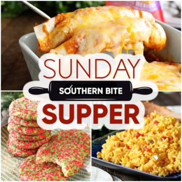 Sunday Supper Image Collage
