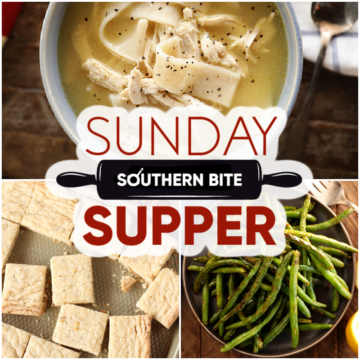 Sunay Supper recipe collage