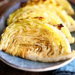 Roasted Cabbage on a platter