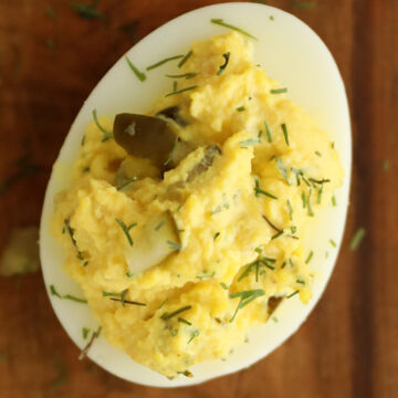 1 Dill Pickle Deviled Egg
