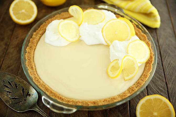 Whole Easy Lemon Cream Pie