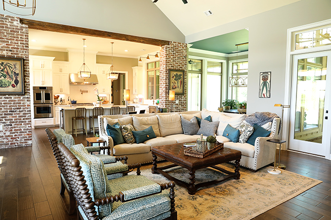 View of living room