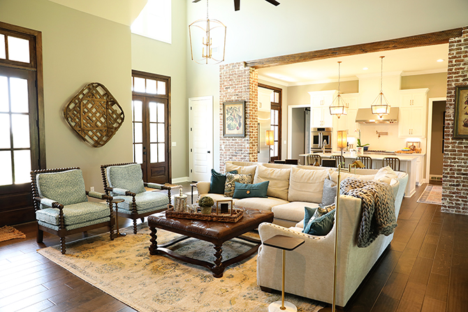 View of living room