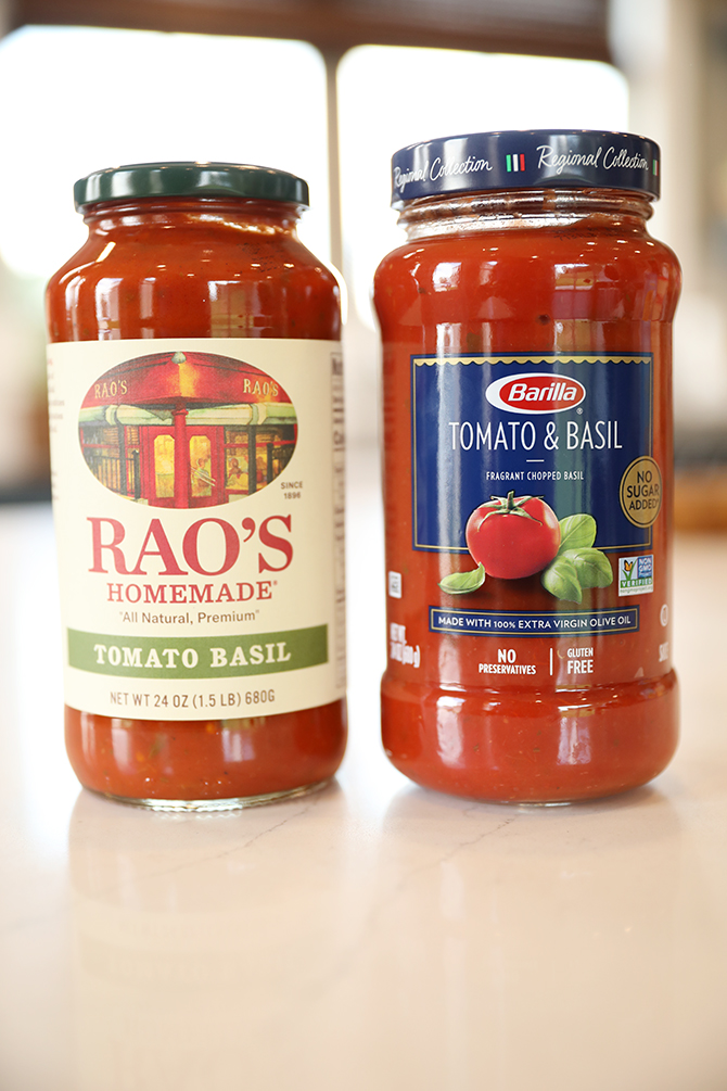 Jars of Marinara