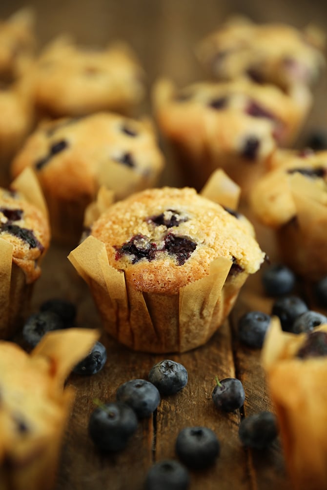 Nana's Best Blueberry Muffins