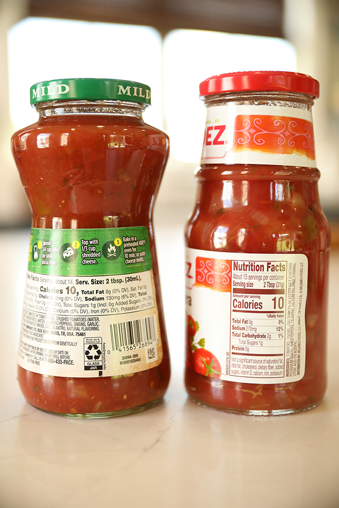 Jars of Salsa