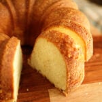 Slices of Buttermilk Pound Cake