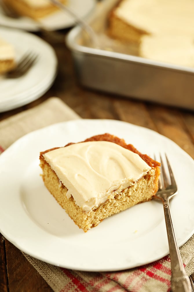Piece of Apple Butter Cake