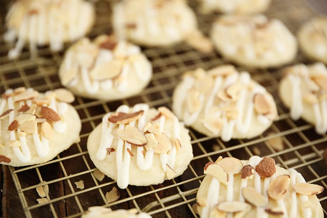 cookies on wire rack