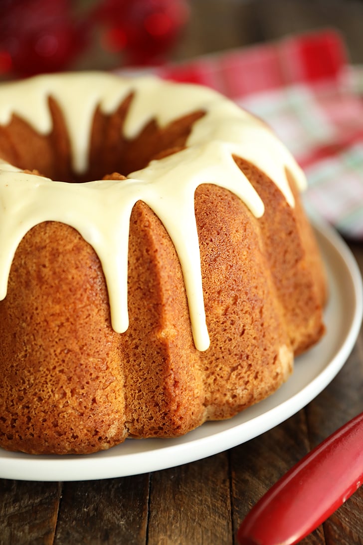 Eggnog Pound Cake.