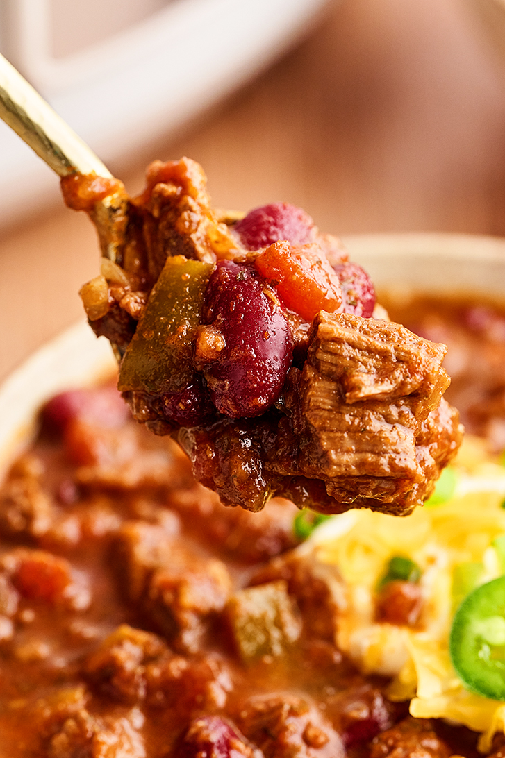 Spoonful of Slow Cooker Chili.
